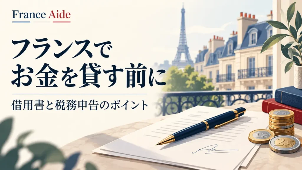 フランスでお金を貸す
